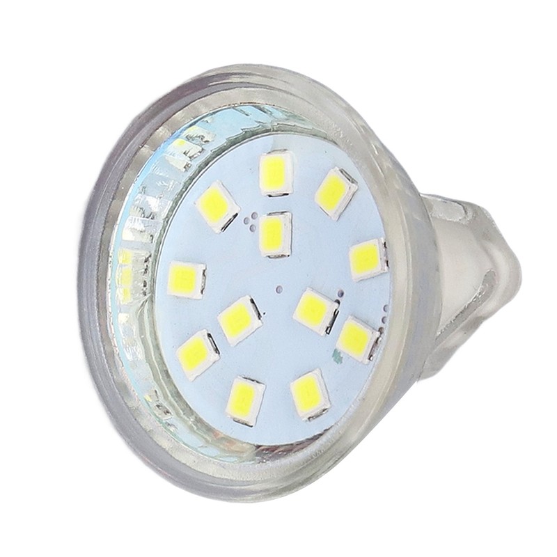4PCS MR11 12LED Light Bulb 2W 300LM Spot Light Bulb
