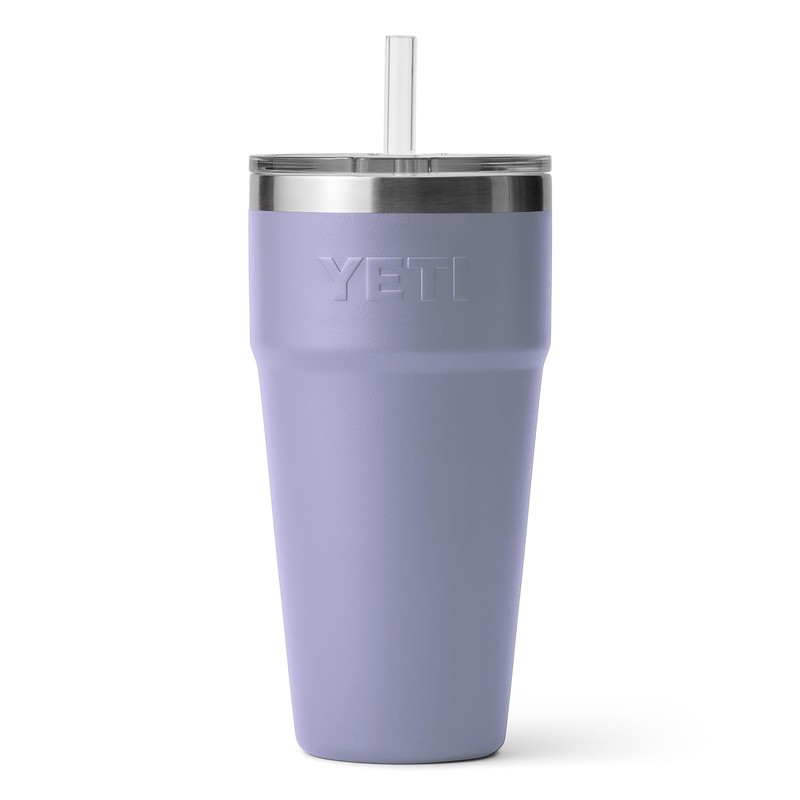 YETI Rambler 26 oz Straw Cup, Vacuum Insulated, Stainless Steel