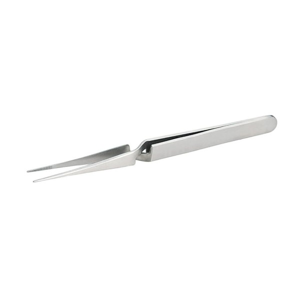 Minesima F-106 Reverse Tweezers, Small, 4.9 inches (125 mm), Hobby
