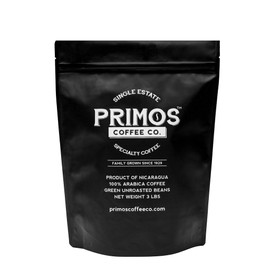 3 Lb, Single Origin Unroasted Green Coffee Beans, Specialty Grade From Single Nicaraguan Estate, Direct Trade (Parainema Varietal)