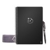 Rocketbook Panda Planner Reusable Smart Pages, Executive Size 6x8.8, Black