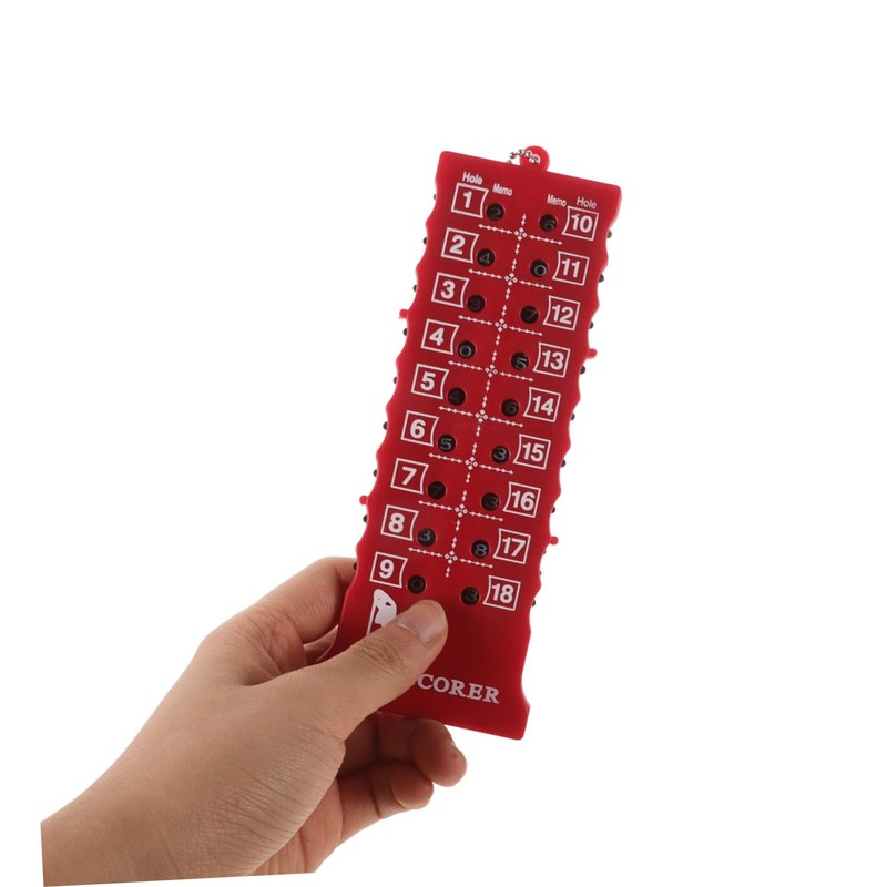 GRIRIW 18Hole Golf Score Counter Compact Stroke Tracker for Tournaments