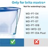 Waterdrop Water Filter, Replacement for Brita® Water Filter Jug, Brita®