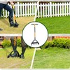 38in Lawn Aerator Manual Lawn Aerators Tool with 16 Spikes