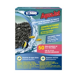 REPUESTO CARBON ACTIVADO AQUAJET 50