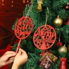 2 Pieces Christmas Card Holders Xmas Hanging Photo Display Let