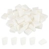 PATIKIL Kitchen Sink Rack Feet, 50 Pack Plastic, White, 19x18