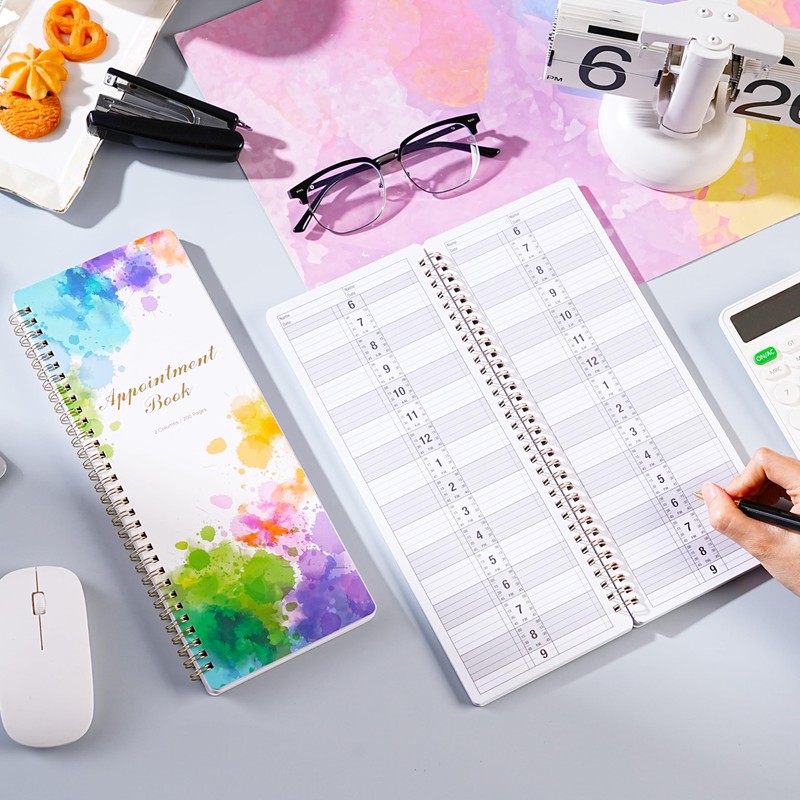 Appointment Book - Salon Appointment Book, 11.5" x 4.7", Hourly