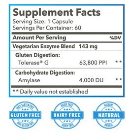 Me and My - Gluten Assist, Helping You Give Gluten the Boot, 60 Capsules