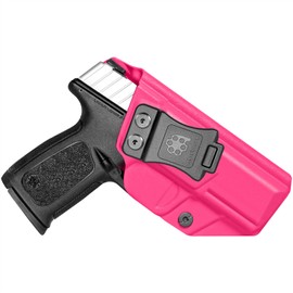 Premium KYDEX Holster Fit: S&W SD9 VE & SD40 VE Pistol - Inside & Outside Waistband Concealed Carry, Adjustable Cant, IWB & OWB for Ultimate Comfort & Stability