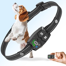 FURRYASTRO Bark Collar, 2025 Smart Bark Collar for Medium and Small Dogs. Barking Collar with Beep Vibration Shock Modes，7 Adjustable Sensitivity Rechargeable Waterproof