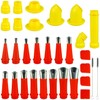 Upgrade Caulking Nozzles Tips Caulk Finisher Kit Caulk Gun Tips