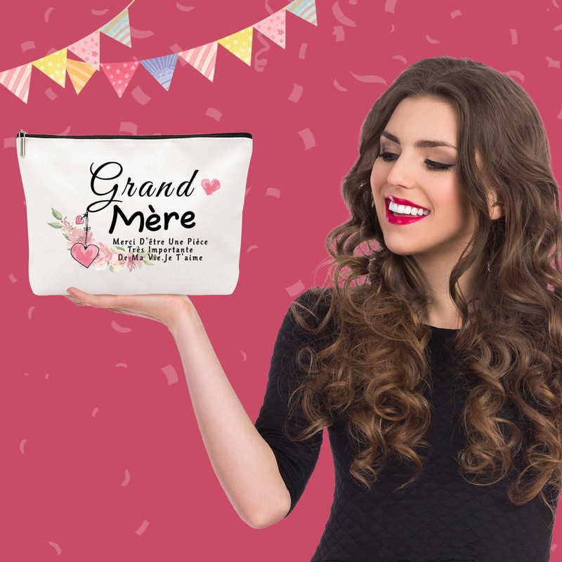 Birthday Gifts for Women - Small Makeup Bag with Simple