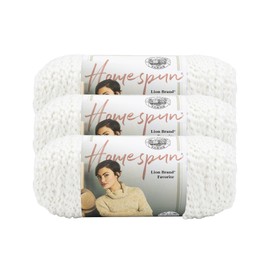 (3 Pack) Lion Brand Yarn Homespun Bulky Yarn, Hepplewhite, 790-300A