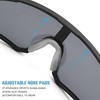 Braylenz Polarized Baseball Sunglasses for Men Women Sport Sun Eyewear,