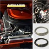 12AN Oil Cooler Hose, 3/4 inch Dia Nylon Braided High