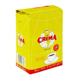 Café Crema Ground Coffee from Puerto Rico, 8 ounce bag