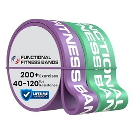 Entrenamiento funcional 104,14 cm asistencia de extracción bandas elásticas de resistencia - Elija entre 7 tamaños, resistencia desde 5-200 libra es n