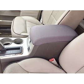 Auto Console Covers- Fits The GMC Acadia 2018-2023 Center Console Armrest Cover Waterproof Neoprene Fabric (Gray)