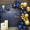 Navy Blue Balloons 100 Pack 12 inch Round Helium Navy