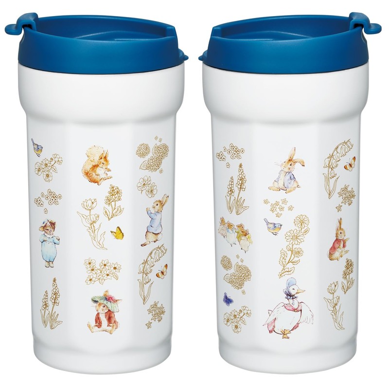 Skater SMVO4-A Octagonal Stainless Steel Tumbler with Lid, 11.8 fl