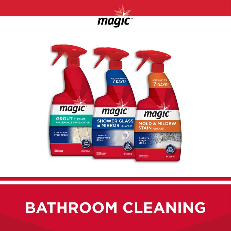 Magic Stainless Steel Cleaner Aerosol - 17 Ounce (6 Pack)