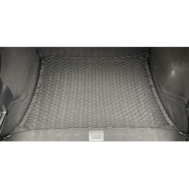 EACCESSORIES EA Trunk Organizer Cargo Net for Ford Bronco Sport 2021-2023 – Floor Style Cargo Net for SUV - Premium Mesh Car Trunk Organizer Vehicle Carrier Storage - Compatible with Ford Bronco Sport