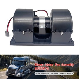 SIDMILE Blower Motor Fan Assembly Fit for V-olvo VNL, VN Series Trucks 2008-2018 Replace 85120276 1018009 351044621 70826161 AB174000P U2100001 VOL85120276 85120276C8T