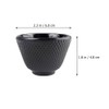 Hemoton 4 Piezas Taza De Té De Hierro Fundido Tazas