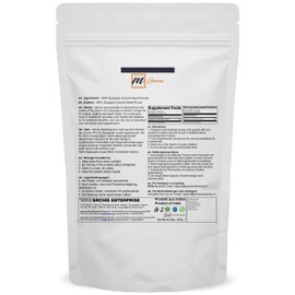 mGanna mGanna 100% natrliches Jamun-Samenpulver fr weiche, strahlende Haut und Gesundheitsanwendungen 0,5 lbs / 227 g