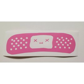 Unbranded x2 Oops Bandaid Funny Vinyl Decal for Windows Cars, Laptops, Bikes Etc Curita YM