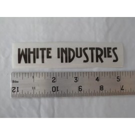 WHITE INDUSTRIES Sticker - Mountain Bike Biking Pedals Hubs MTB