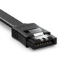 deleyCON 6 x 50 cm SATA 3 Cable in Set