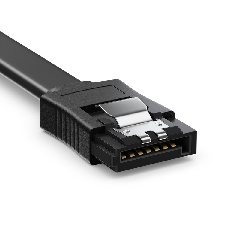 deleyCON 6 x 50 cm SATA 3 Cable in Set