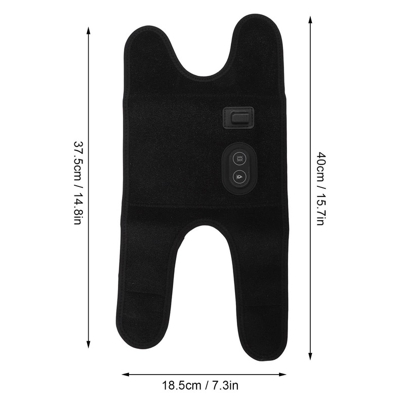 Heated Elbow Brace, ANGGREK Heated Elbow Brace Adjustable Hot Compress