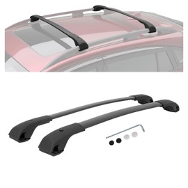 Kojem Roof Rack Cross Bars Compatible with 2018-2023 Subaru Crosstrek Impreza Replacement for E361SFL400 Adjustable Rooftop Crossbar Cargo Luggage Skiboard Canoe Bicycle Rack Aluminum