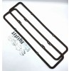 Unbranded SB Chevy Cork Valve Cover Gaskets With Chrome Bolts