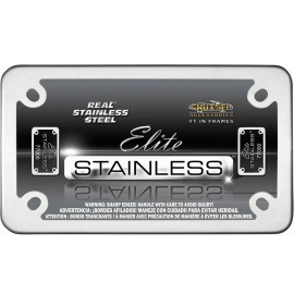 Cruiser Accessories Motorcycle License Plate Frame Neo Chrome 77030