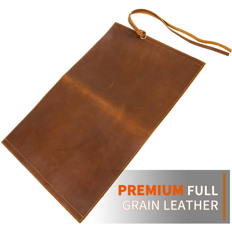 Baizoy leather Knife Display Bag with 12 Slots Pocket Knives,Folding