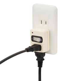 Eyedia Yazawa Yazawa Outlet Tap Power Strip with 2 Outlets with Concentrated Switch 2 AC Front Tap with Lightning Guard Lightning Surge AY02FUSK210W Yazawa Corporation White 1.6 x 1.8 x 2.0 inches (42