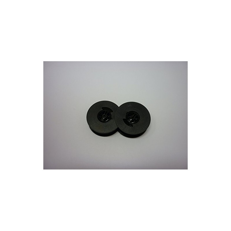 Underwood Universal Quiet Tab Typewriter Ribbon, Black, Compatible, Twin Spool