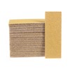 HARFINGTON 100pcs Micro Sander Paper 60 Grit 3.5x1.2 Inch Mini