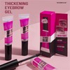 Waterproof Colored Eyebrow Gel Set, Fast Eyebrow Shaping Eye Brow