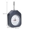 Plastic Pointer Type Double Needles Tension Meter Analog Dial Gauge