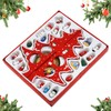 LEMESO Advent Calendar 2024 Wooden Christmas Tree 24 Christmas Calendar