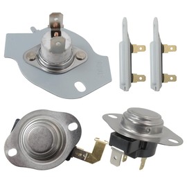 ATIODYUUK- 3387134 Cycling Thermostat 3977393 & 3392519 Dryer Thermal Fuse 3977767 High Limit Thermostat for Whirlpool Dryer WED5790VQ0 WED5790VQ1 WED5800SG0 WED5800SW0 WED5810SW0