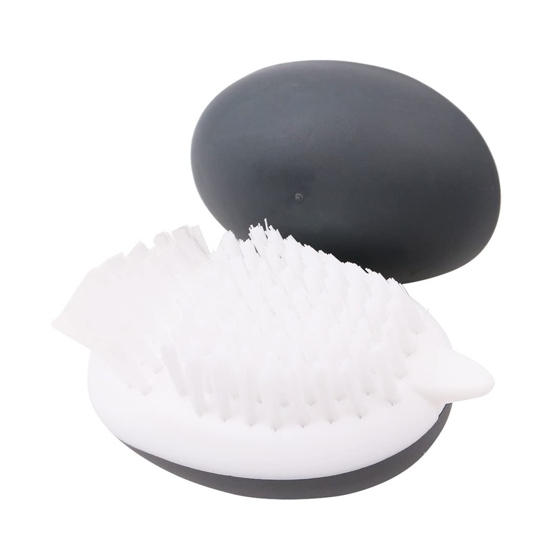 WANGCL Fruit Vegetable Cleaning Brush with Non-Slip Comfortable Handle for