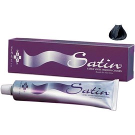 Developlus Satin Blue Black Hair Color, 1BB, 3 Ounce