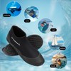 Neoprene Diving Boots 3mm Wetsuit Booties with Anti-Slip Sole for