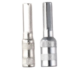 iuniq 7pcs 6 Points Hex Socket Alloy Steel H4 Shank Drive Socket Set 2.5mm-5.5mm Deep Metric Sockets For Car Repair